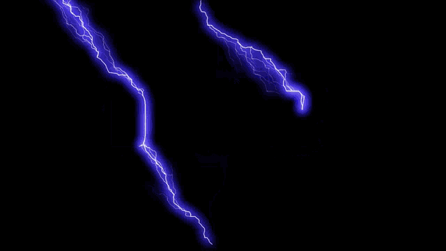 the word dj fury is lit up with blue lightning bolts