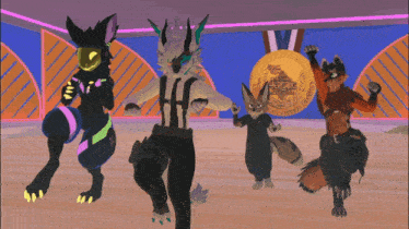 Vrchat Furry GIF - Vrchat Furry Dance GIFs