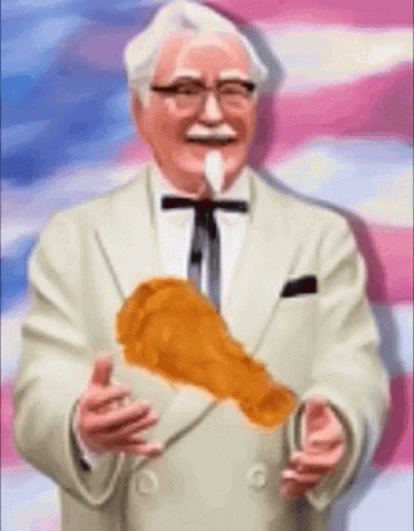 The Colonel Kfc GIF - The Colonel Kfc Chicken GIFs