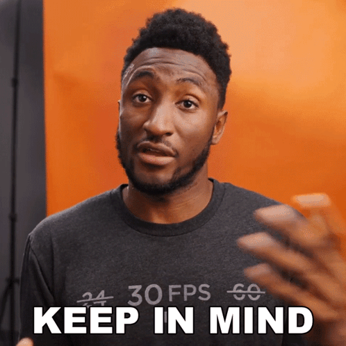 Keep In Mind Marques Brownlee GIF - Keep In Mind Marques Brownlee Remember That GIFs
