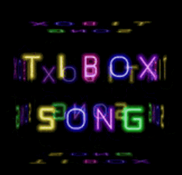 Tibox Song Neon GIF - Tibox Song Neon Cube GIFs