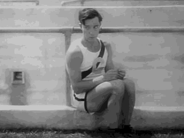 Buster Keaton Watching GIF - Buster Keaton Watching Watchful GIFs