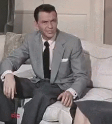 Frank Sinatra Sit GIF - Frank Sinatra Sit Sitting GIFs