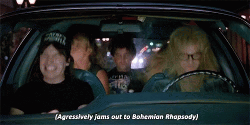 Waynes World Bohemian Rhapsody GIF - Waynes World Bohemian Rhapsody Queen GIFs