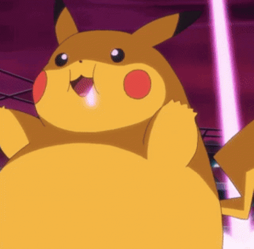 Pikachu Belly Drum GIF - Pikachu Belly Drum Smacking GIFs