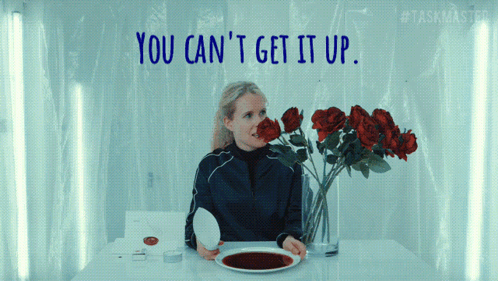 Lucy Beaumont Taskmaster GIF - Lucy Beaumont Taskmaster I Can'T Do It GIFs