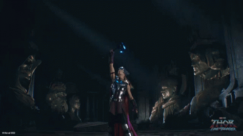 Garnering Energy Mighty Thor GIF - Garnering Energy Mighty Thor Natalie Portman GIFs