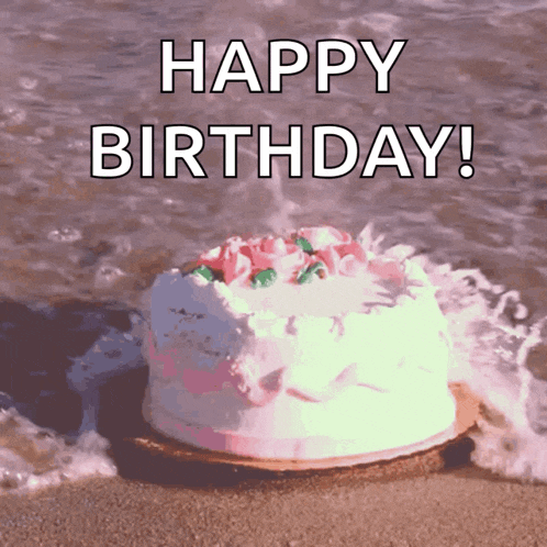 Cake Beach GIF
