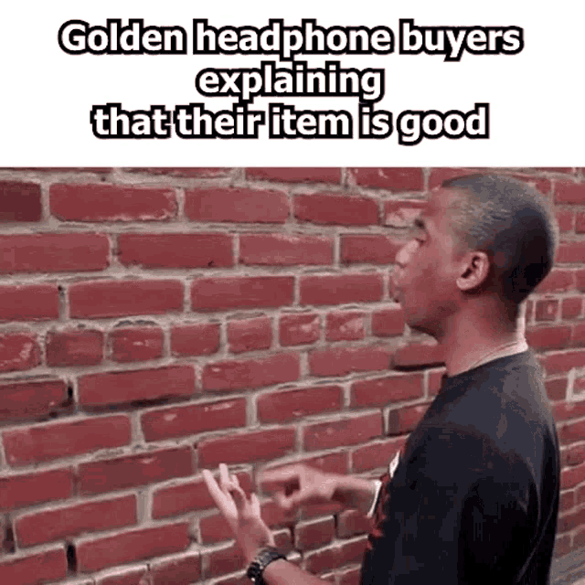 Golden Headphones Rolimons GIF - Golden Headphones Rolimons Roblox GIFs