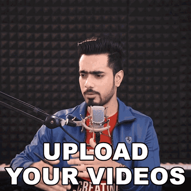 Upload Your Videos Unmesh Dinda GIF - Upload Your Videos Unmesh Dinda Piximperfect GIFs