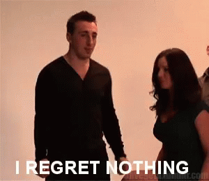 I Regret Nothing Marchand GIF - I Regret Nothing Marchand No Regrets GIFs