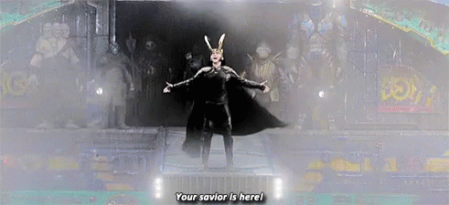 Loki Saviour GIF - Loki Saviour Tom Hiddleston GIFs