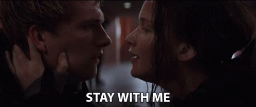 Stay With Me Jennifer Lawrence GIF - Stay With Me Jennifer Lawrence Josh Hutcherson GIFs