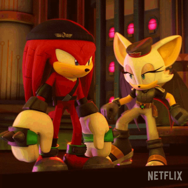 When Have I Ever Steered Us Wrong Rouge The Bat GIF - When Have I Ever Steered Us Wrong Rouge The Bat Knuckles The Echidna GIFs