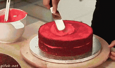 Watermelon Cake GIF - Cake Bake Design GIFs