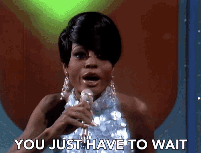 You Just Have To Wait The Supremes GIF - You Just Have To Wait The Supremes You Cant Hurry Love GIFs
