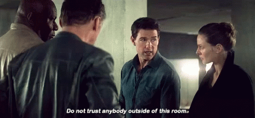 Do Not Trust Anybody Mission Impossible GIF - Do Not Trust Anybody Mission Impossible Fallout GIFs