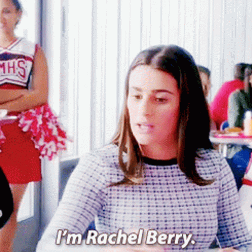 Glee Rachel Berry GIF - Glee Rachel Berry Im Rachel Berry GIFs