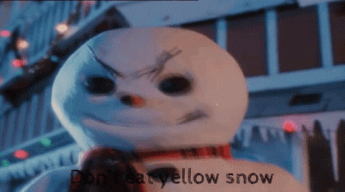 Jack Frost Horror GIF - Jack Frost Horror Yellow Snow GIFs