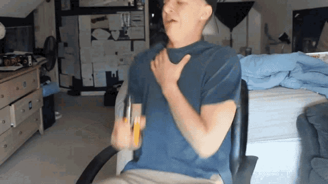 Fell Off The Chair Conner Bobay GIF