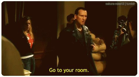 Doctor Who Dr Who GIF - Doctor Who Dr Who Go To Your Room GIFs