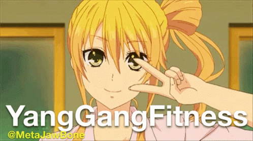 Yang Gang Fitness Anime GIF - Yang Gang Fitness Yang Gang Anime GIFs