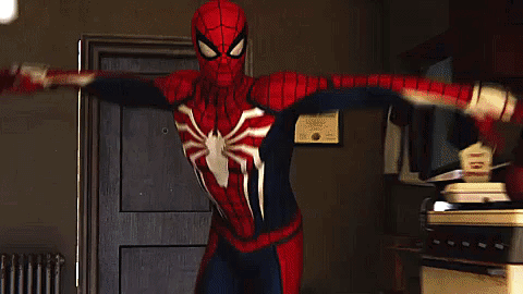 Spider Man Jump GIF - Spider Man Jump Window GIFs