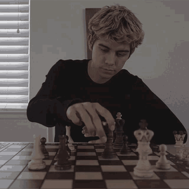 Playing Chess Presence GIF