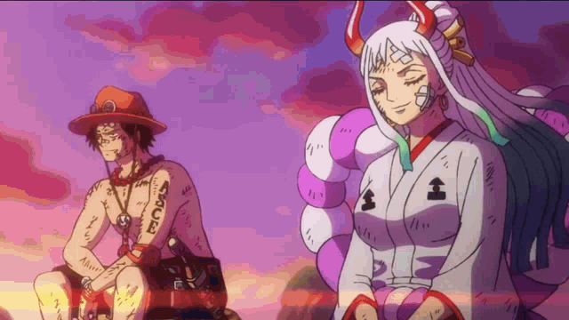 Yamato One Piece Yamato GIF - Yamato One Piece Yamato Ace One GIFs