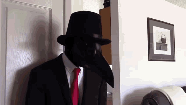 Plague Doctor Mask GIF - Plague Doctor Mask Suit GIFs