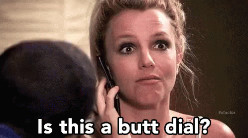 Butt Dial GIF - Butt Dial Britney Spears GIFs