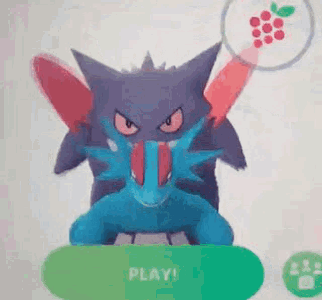 a pokemon game is being played on a tablet .