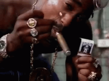 Tupac Smoking GIF - Tupac Smoking GIFs