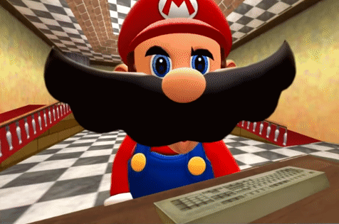 I'M Out Mario GIF - I'M Out Mario Smg4 GIFs