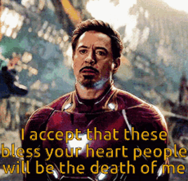 Iron Man Tony Stark GIF - Iron Man Tony Stark Accept That GIFs