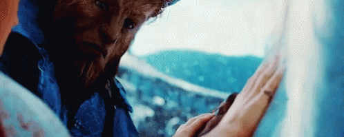 Beauty And The Beast Touch GIF - Beauty And The Beast Touch Horse GIFs