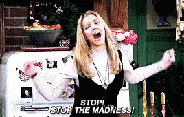 Phoebe Stop GIF - Phoebe Stop Madness GIFs