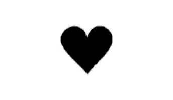 a black and white image of a broken heart on a white background