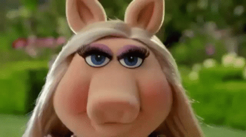 Muppets Miss Piggy GIF - Muppets Miss Piggy Angry Look GIFs