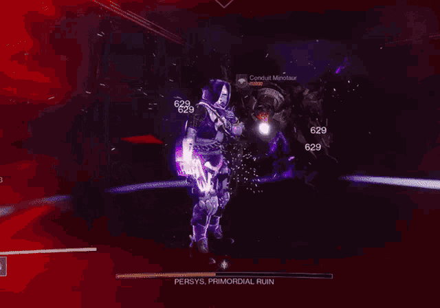 a video game is being played and a character is called padre omega