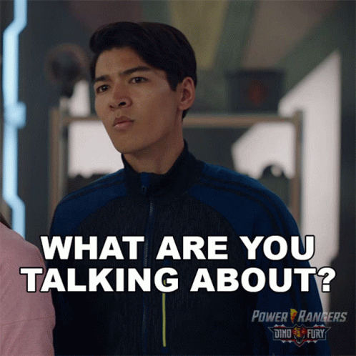What Are You Talking About Dino Fury Blue Ranger GIF - What Are You Talking About Dino Fury Blue Ranger Ollie Akana GIFs