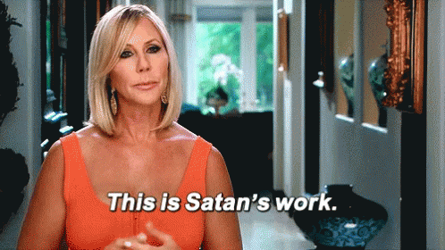 Having An Off Day GIF - This Is Satans Work GIFs