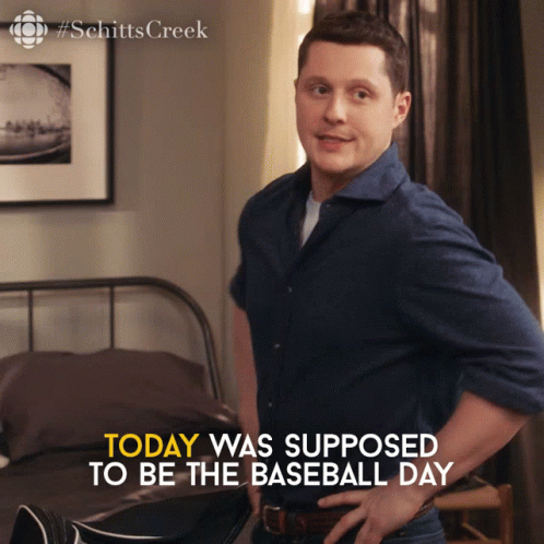 Today Was Supposed To Be The Baseball Day Patrick Brewer GIF - Today Was Supposed To Be The Baseball Day Patrick Brewer Patrick GIFs