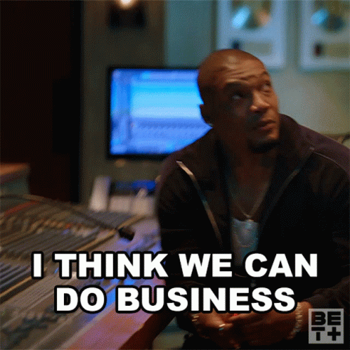 I Think We Can Do Business Dominiq Mayfield GIF - I Think We Can Do Business Dominiq Mayfield Theres Potential Here GIFs