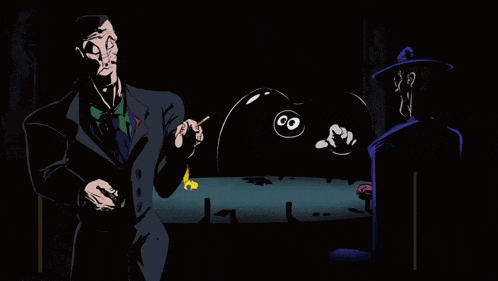 a cartoon of a man talking to another man with the caption " do you have a piano "