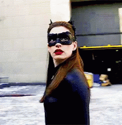 Cat Woman Anne Hathaway GIF - Cat Woman Anne Hathaway Batman GIFs