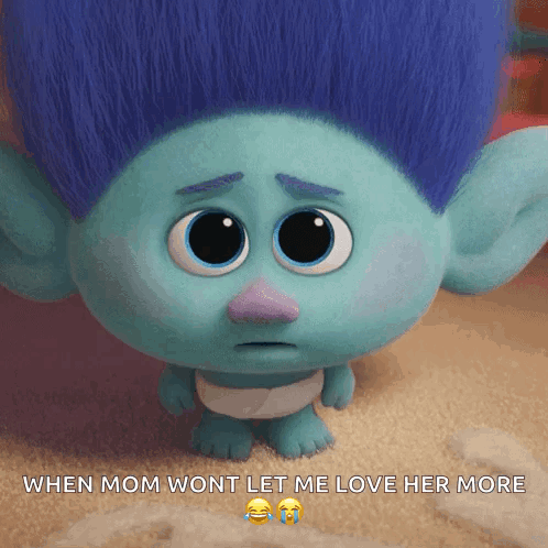 Sad Face Baby Branch GIF - Sad Face Baby Branch Trolls Band Together 2 GIFs