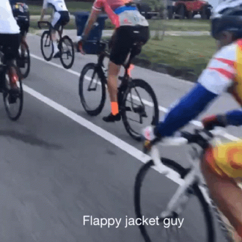 Cyclist Drunk GIF