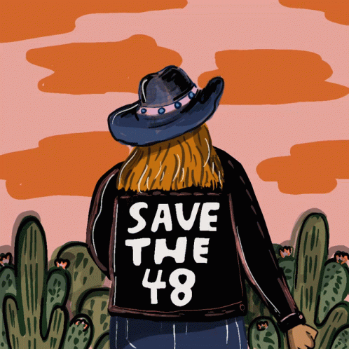 Save The48 Cowboy GIF - Save The48 Cowboy Fist GIFs