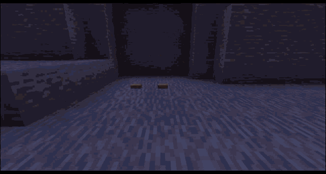 a screenshot of a video game showing a brick wall